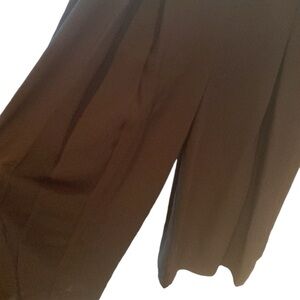 NWT Black Dressy Midi Gaucho Pants